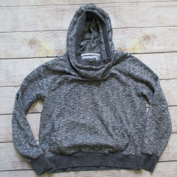 Garage Cowl Neck Hoodie - Picture 1 of 5
